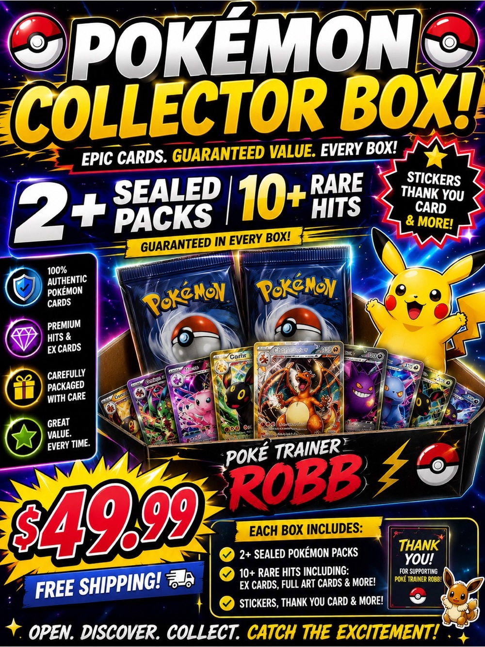 Pokémon Collector Box! Hits, Packs, and Fun! - Guaranteed Value